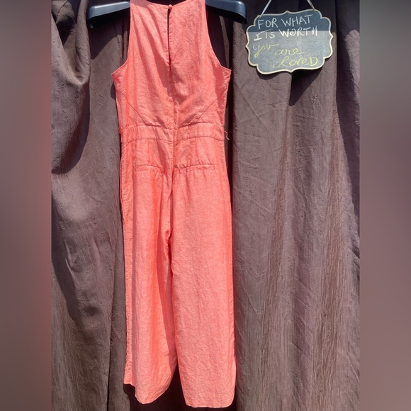 12-You Are Fantastic ❤️ Banana Republic Linen Jumpsuit - Picture 3 of 15